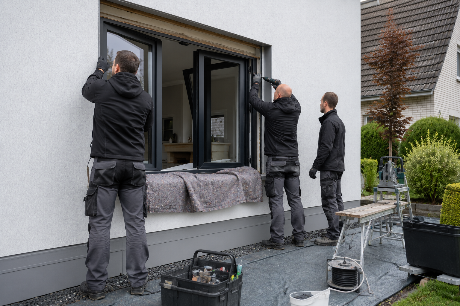 Fenstermontage in Recklinghausen durch Montageteam