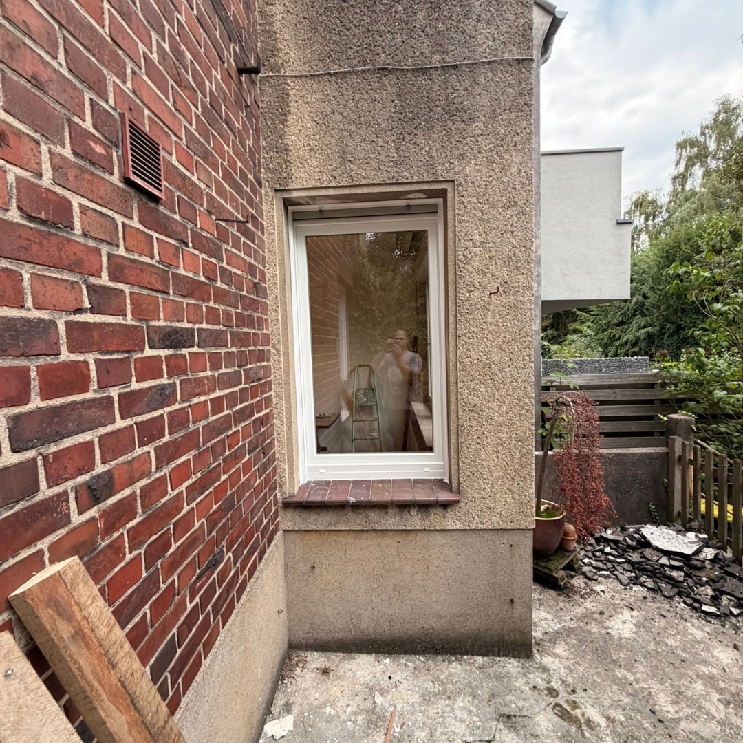 Haus auf den Fensteraustausch vorbereiten